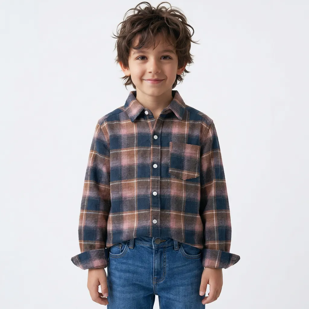 Abercrombie Kids Детска карирана риза