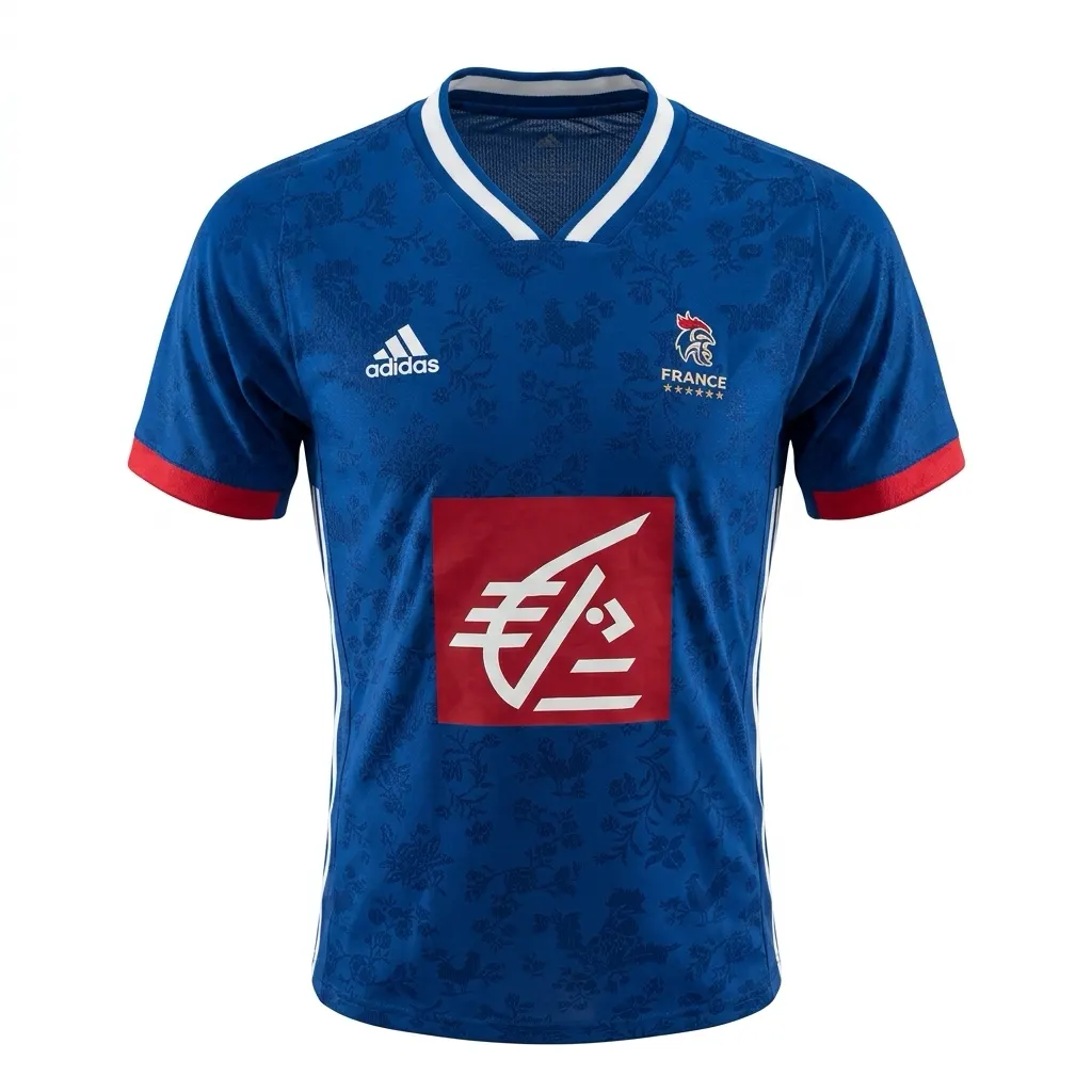 adidas adidas France - Мъжка спортна тениска
