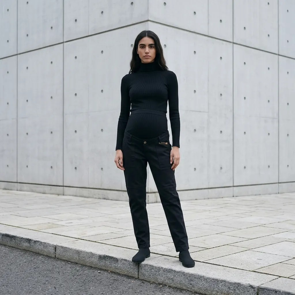 Forever Fit by Reform Jeans FOREVER FIT – Дамски cargo дънки за бременни
