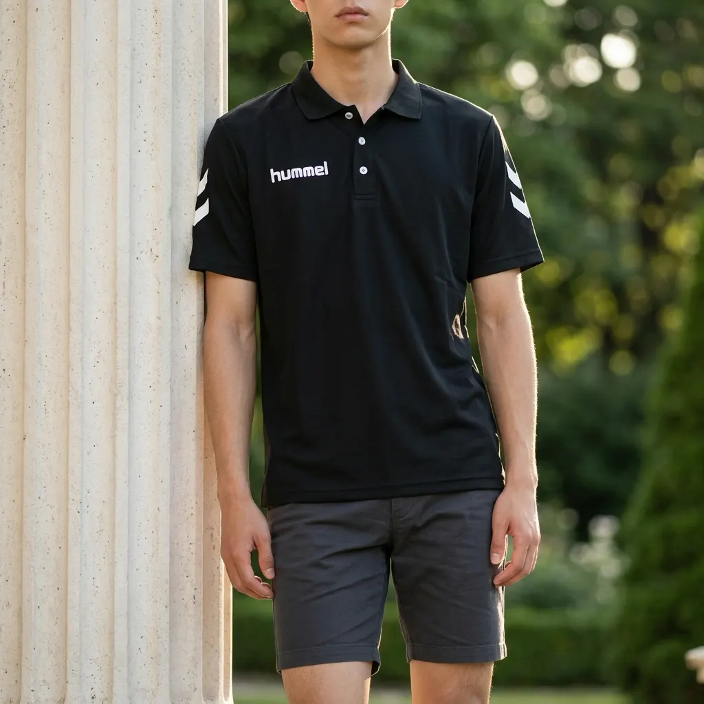 Hummel Детска спортна поло тениска Core Hybrid Poly Polo