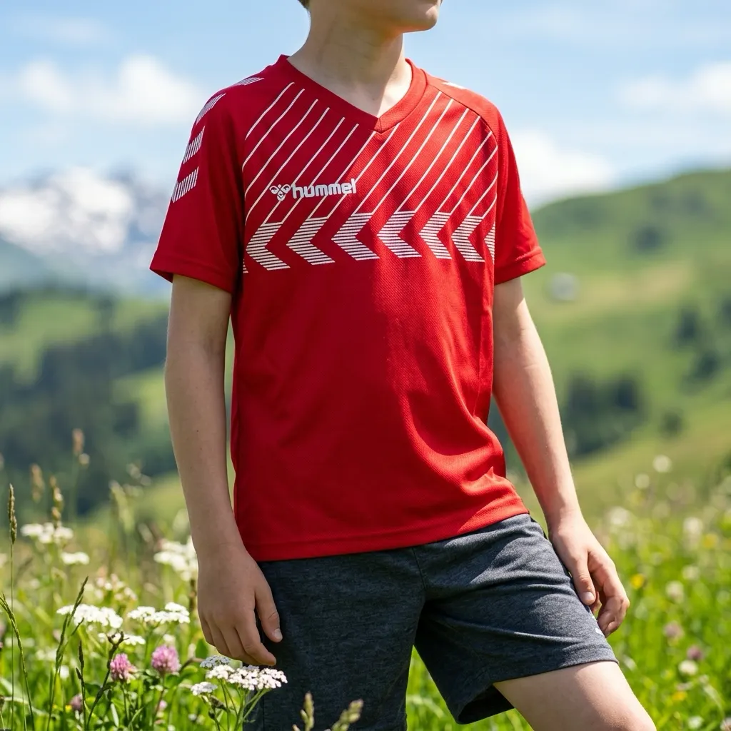 Hummel Детска спортна тениска Elite Poly SS Jersey
