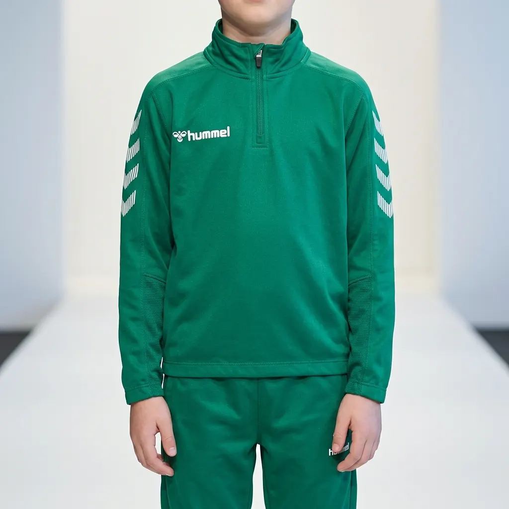 Hummel Детски спортен суитшърт Half Zip Sweat Kids