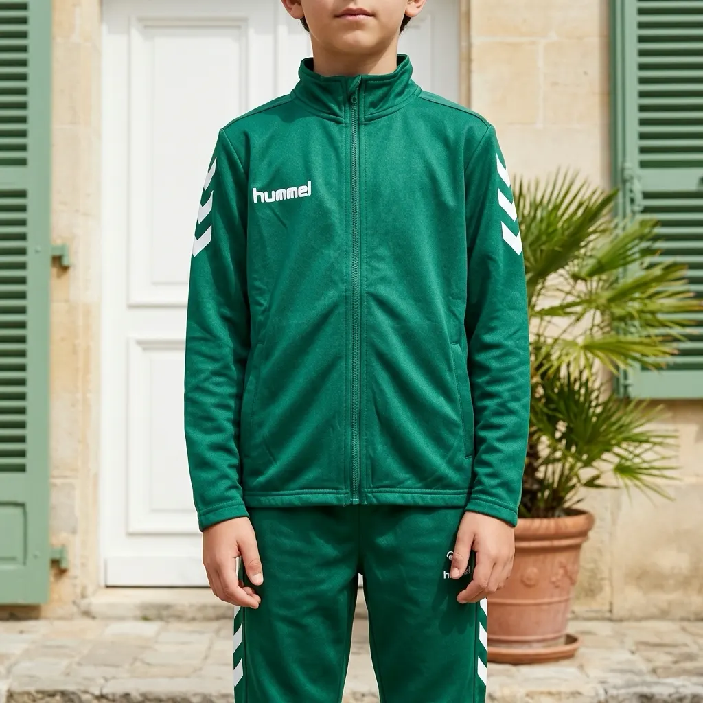 Hummel Детско спортно горнище Core Poly Jacket