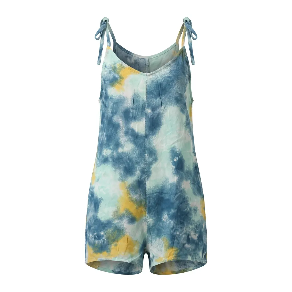 Hurley Дамски гащеризон Tie Strap Romper