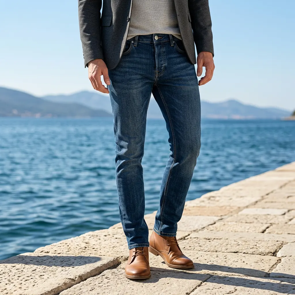 JACK & JONES Jack & Jones Glenn Original - Мъжки дънки Slim Fit