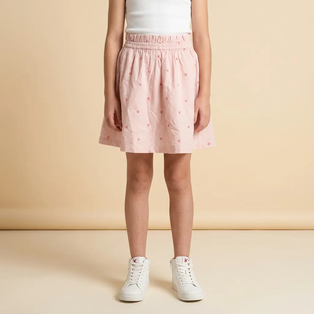 KENZO Kids Детска пола – Светлорозова