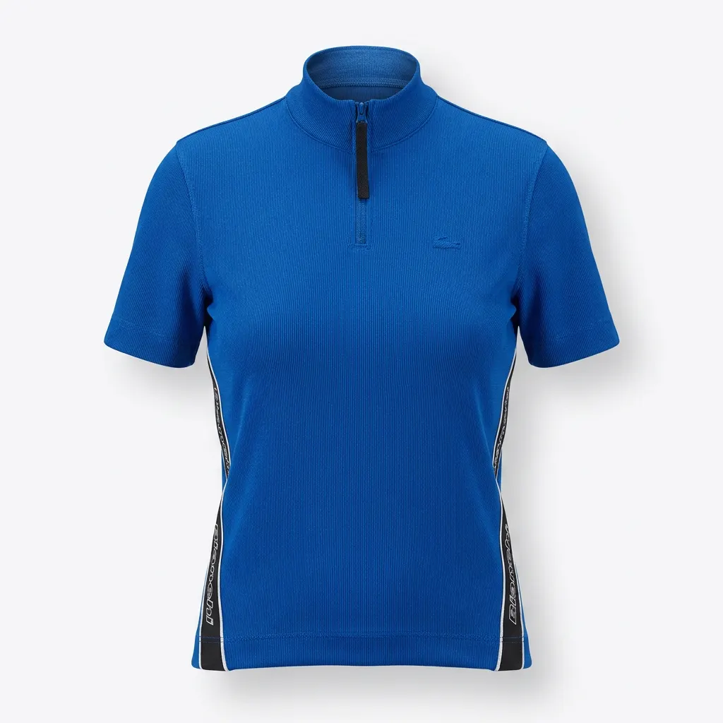 Lacoste Sport Lacoste Sport Slim Fit – Дамска спортна блуза с къс цип