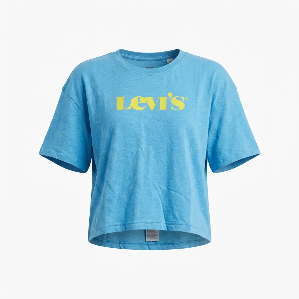Levi's Детска тениска Bonnie Blue с лого