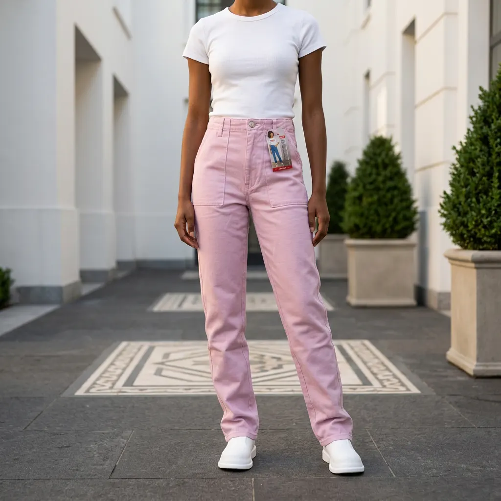 Levi's Levi's Vintage Straight Ankle – Детски дънки  Fragrant Lilac