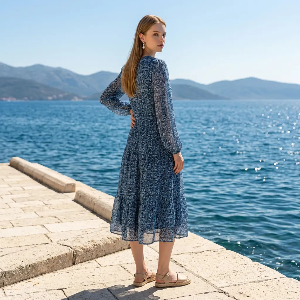 LMTD NLFJINET LS LONG DRESS Дамска рокля